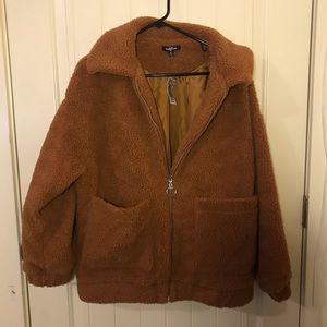 Brown Sherpa Coat
